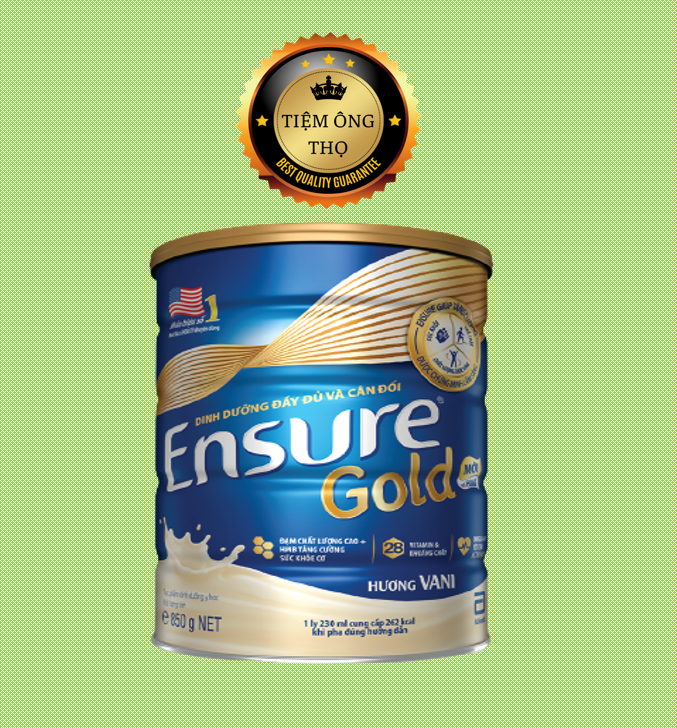 Sữa ensure gold hmb 850g - hương vani