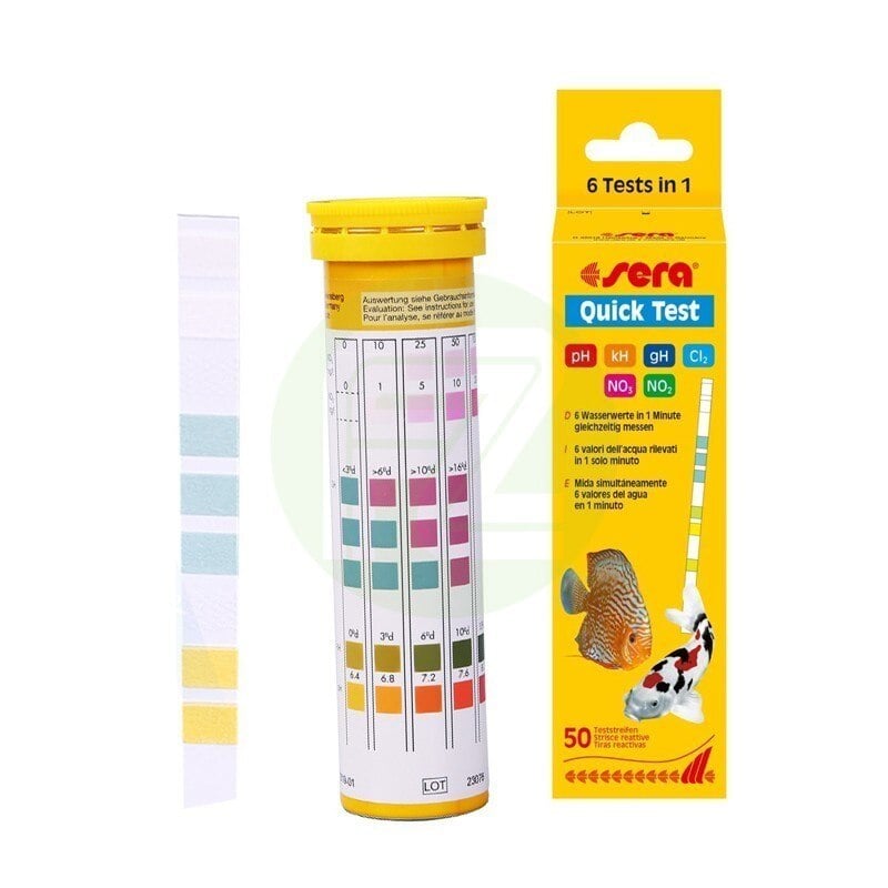 Kiểm tra chất lượng nước một cách đơn giản. Test pH, độ cứng cacbonat, tổng độ cứng, nitrat và nitrite