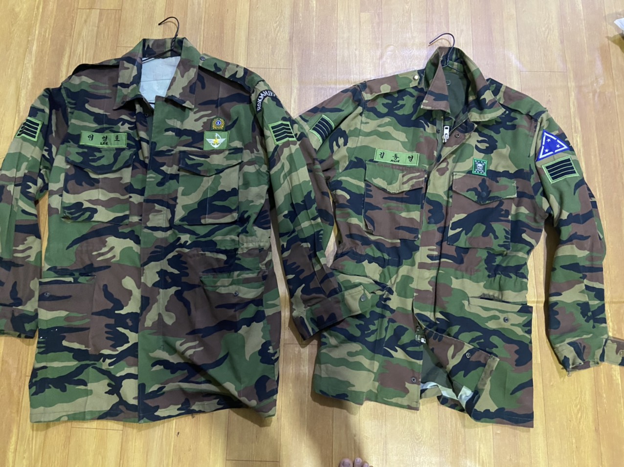 Sale 2 áo lính hàn quốc lỗi 2 cái 79k