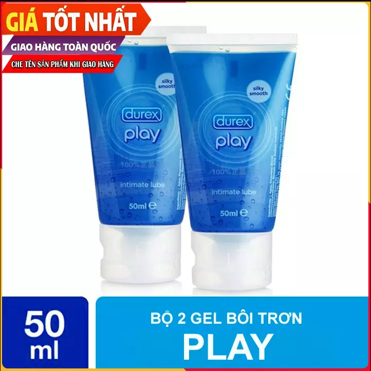 [HCM]Combo 2 Chai Gel Bôi Trơn Durex Play 50ml - Che Tên SP Khi Giao Hàng