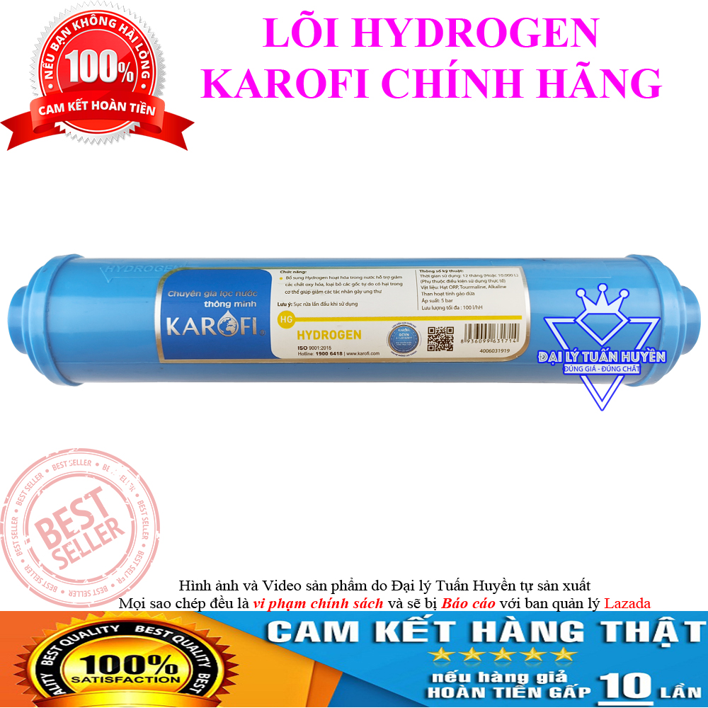Lõi lọc nước HYDROGEN Karofi chính hãng