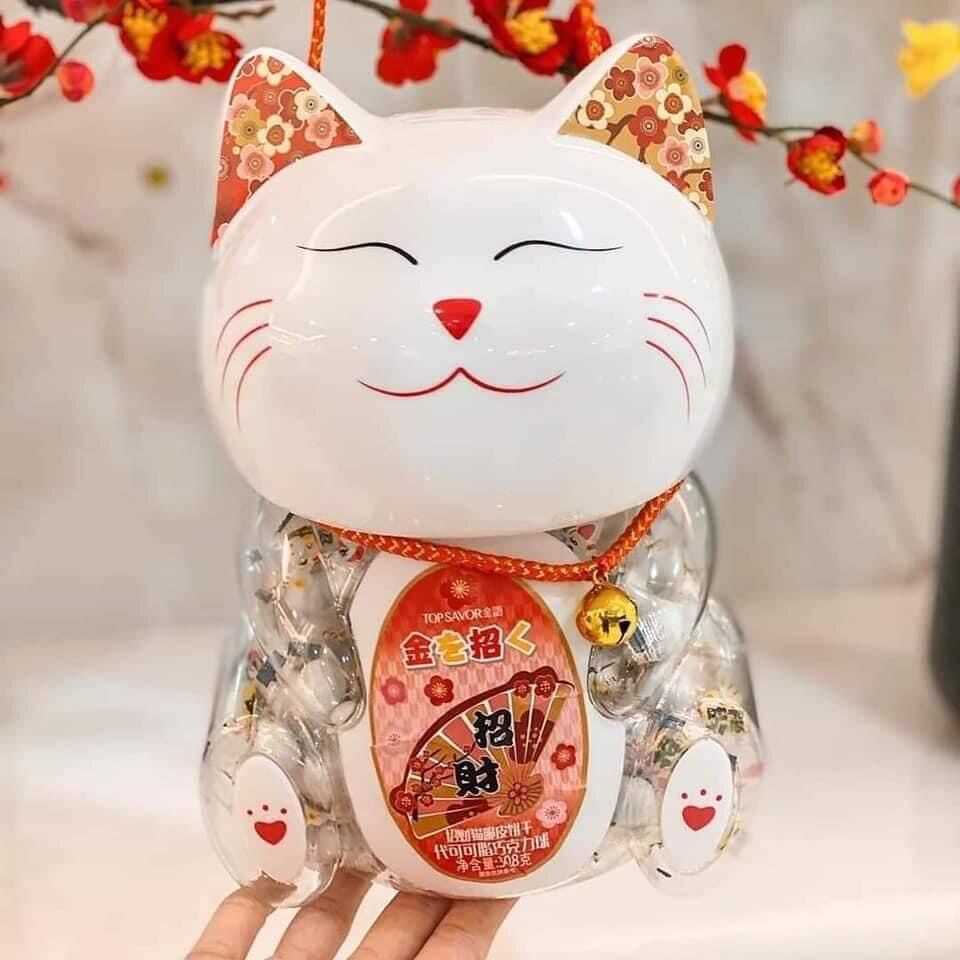 Kẹo socola mèo thần tài