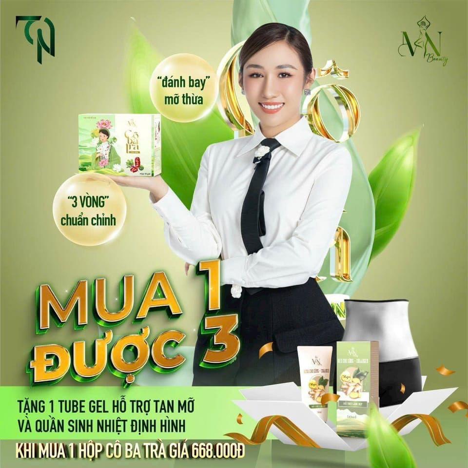 Cô ba trà trà sen đông anh chính hãng