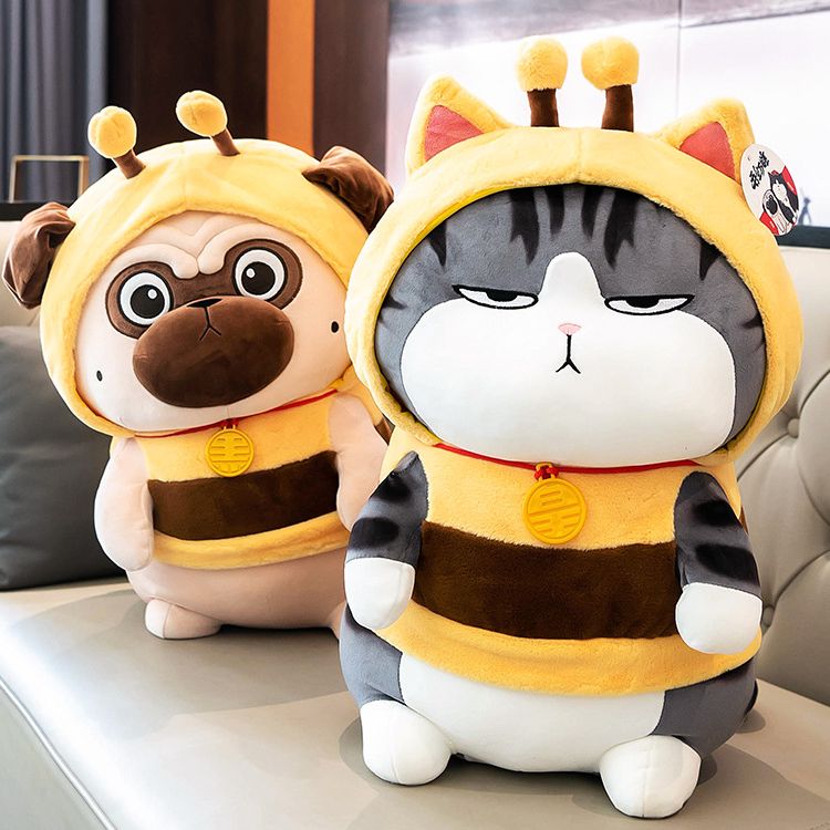 Gấu bông mèo ong mèo hoàng thượng cosplay chị ong nâu NEOCI