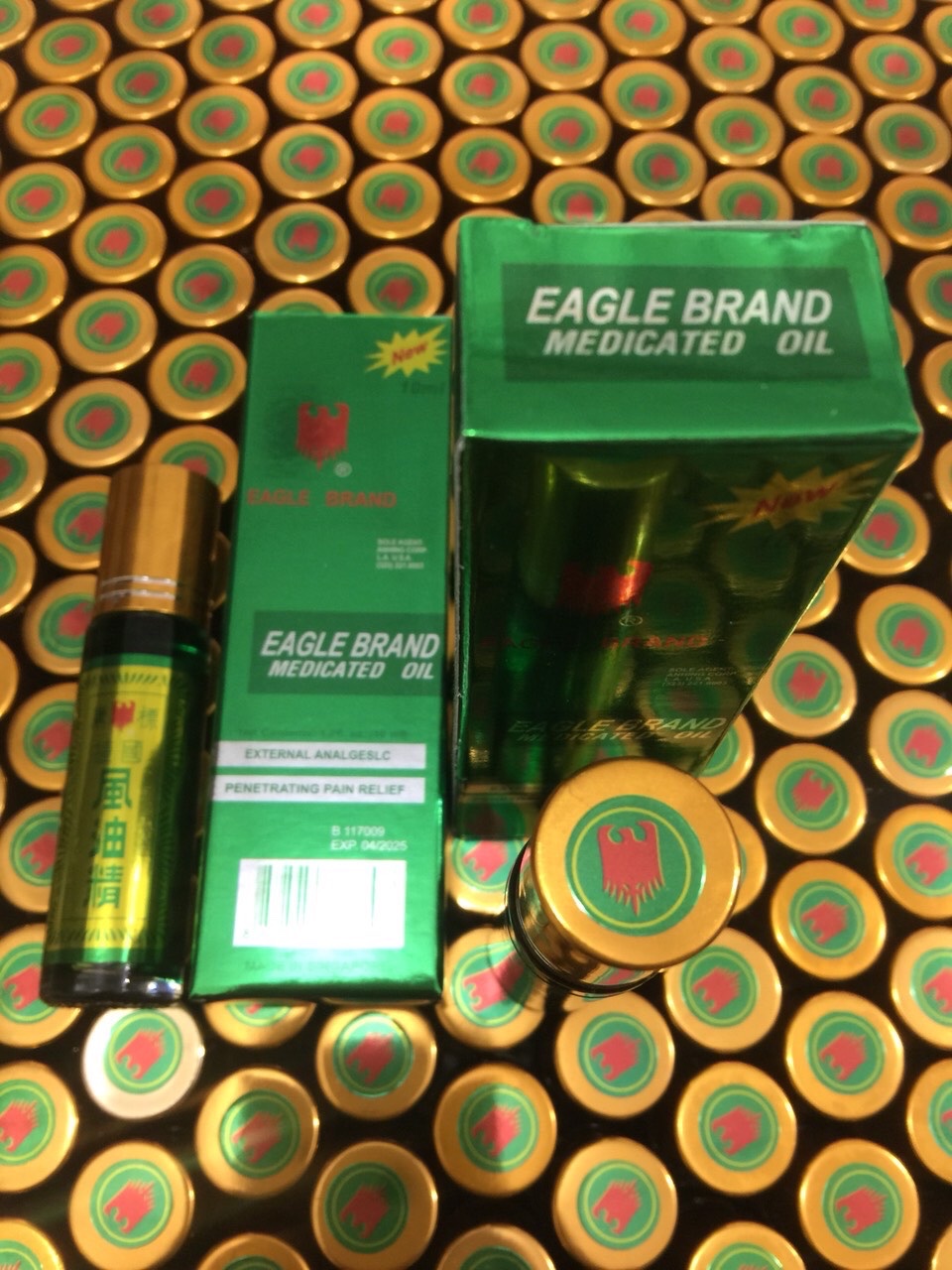 Dầu Gió Xanh Singapore 10ml Dạng Lăn Chính hãng