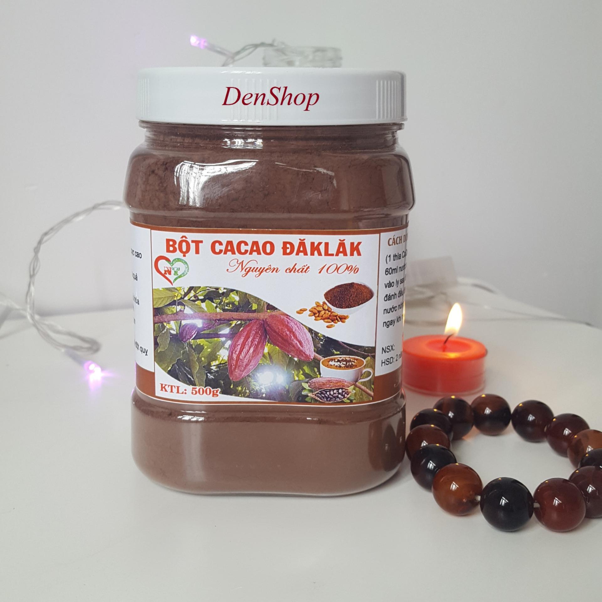 [HCM](1 hủ 500g) Bột ca cao nguyên chất Đăk Lăk