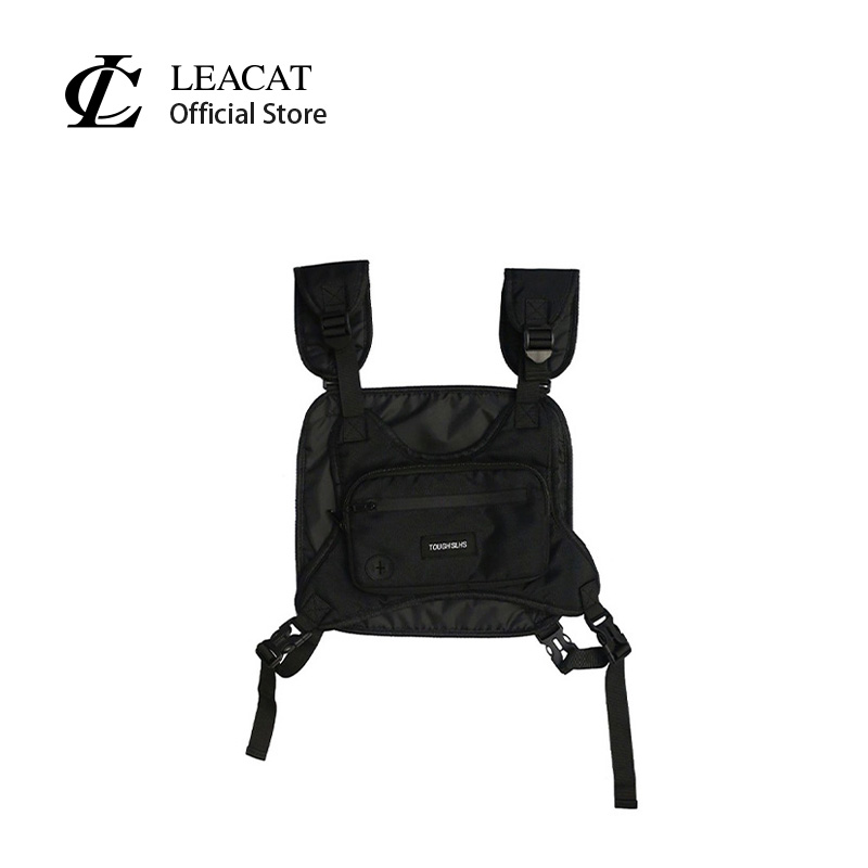 Leacat Túi Đeo Ngực Áo Ba Lỗ Thể Thao Ins Nam Nữ Chống Nước Ba Lô Nhỏ Túi Áo Ba Lỗ Chiến Binh Dụng Cụ Thông Thường Túi Đeo Hông