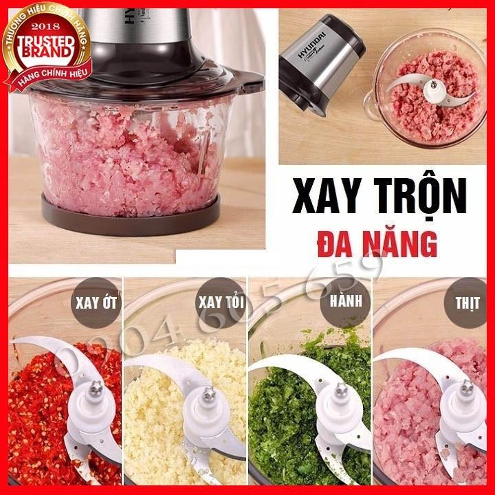 Máy xay hành tỏi ớt, máy xay thịt cá thức ăn, máy xay đa năng huyndai