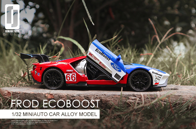Ô tô mô hình ford gt le mans tỉ lệ 1:32. mô hình xe hơi, mô hình siêu xe ford