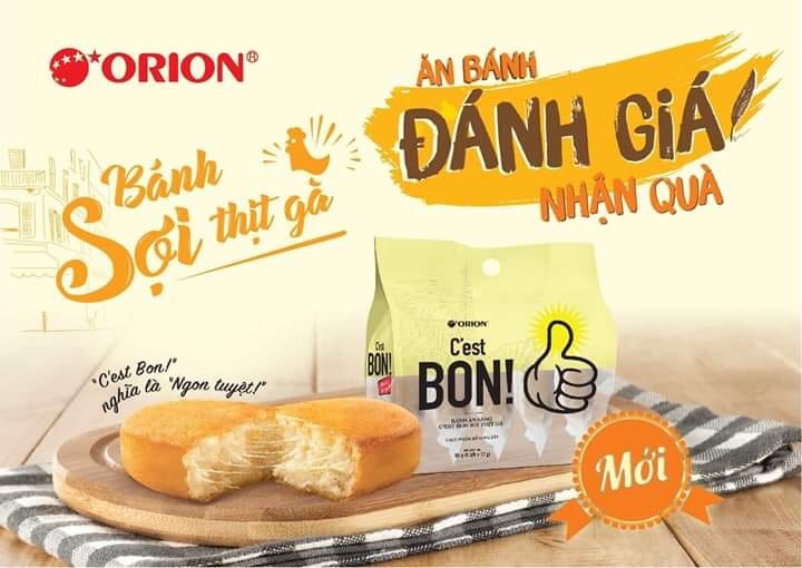 Bánh ăn sáng sợi gà CestBon