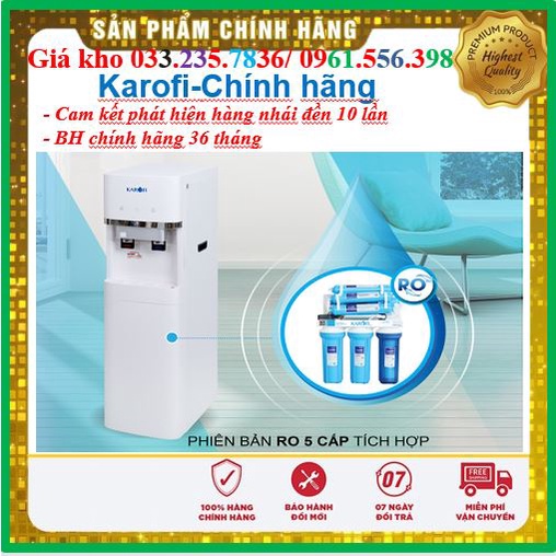 Máy lọc nước nóng lạnh Karofi HC300RO