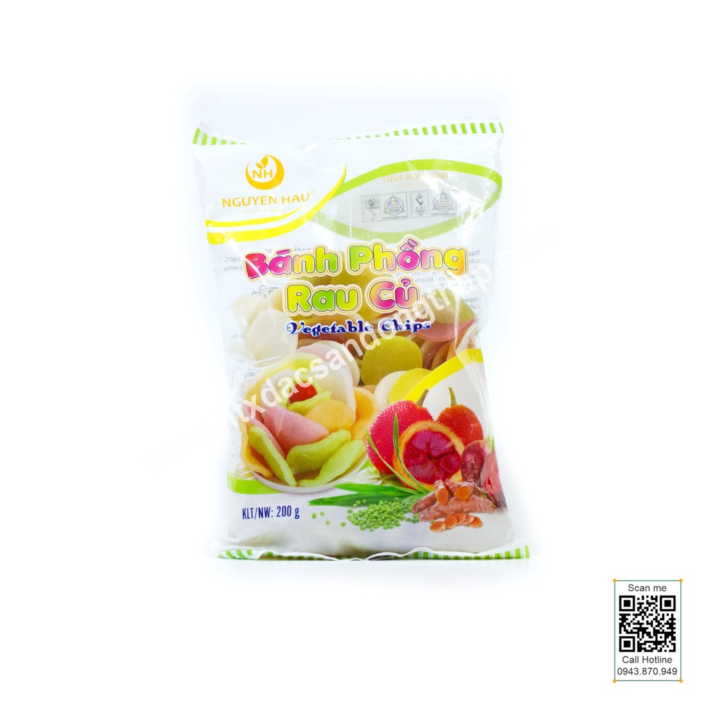 Bánh phồng rau củ