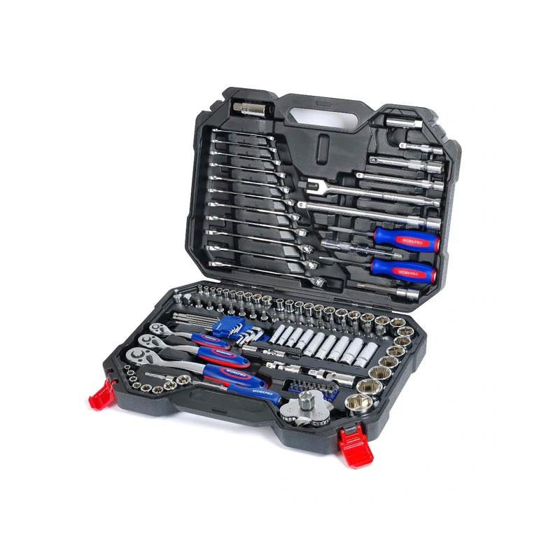 Bộ dụng cụ 123 chi tiết workpro w003025