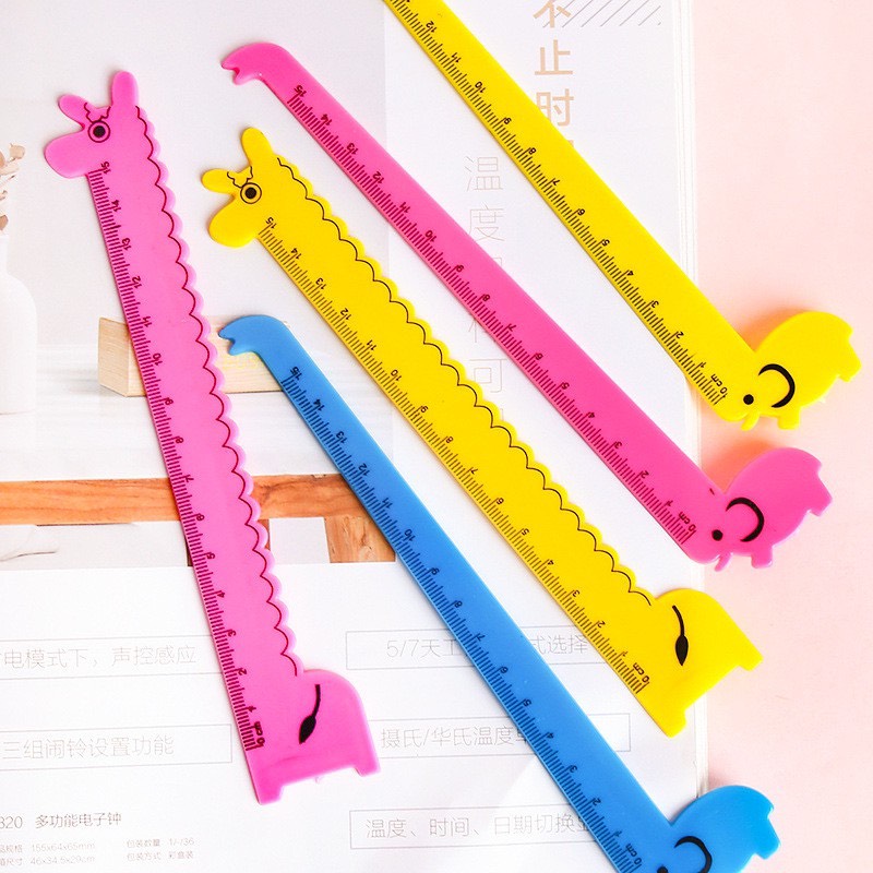 Thước kẻ voi hưu cao cổ dễ thương