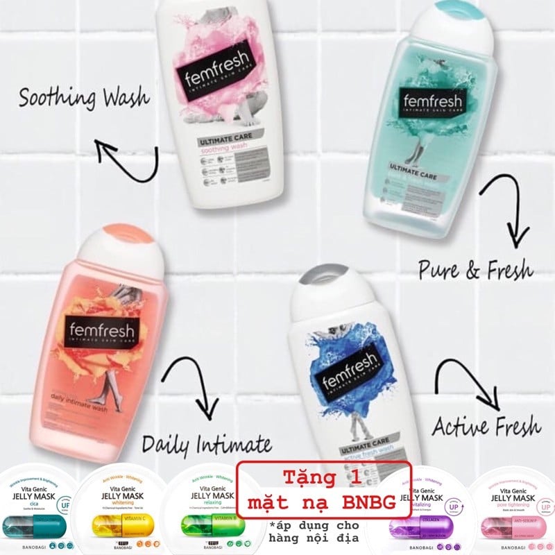 Dung dịch vệ sinh Femfresh Uk 250ml