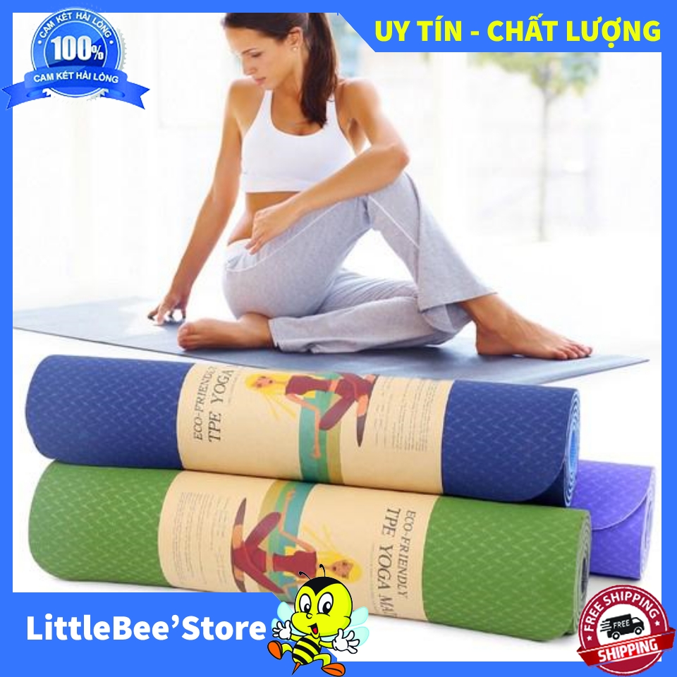 Tấm Thảm Yoga   ,   Tấm Trải Tập Yoga   -   Chọn Mua Ngay THẢM TẬP YOGA LOẠI TỐT   ,   Kích Thước 183cmx60cmx6mm   -   Hỗ Trợ Tập Yoga Cực Tốt   ==>   Mua Hang Yên Tâm Tại LittleBee'Store