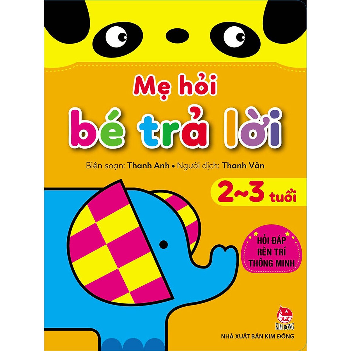 Sách - mẹ hỏi bé trả lời: hỏi đáp rèn trí thông minh: 2-3 tuổi