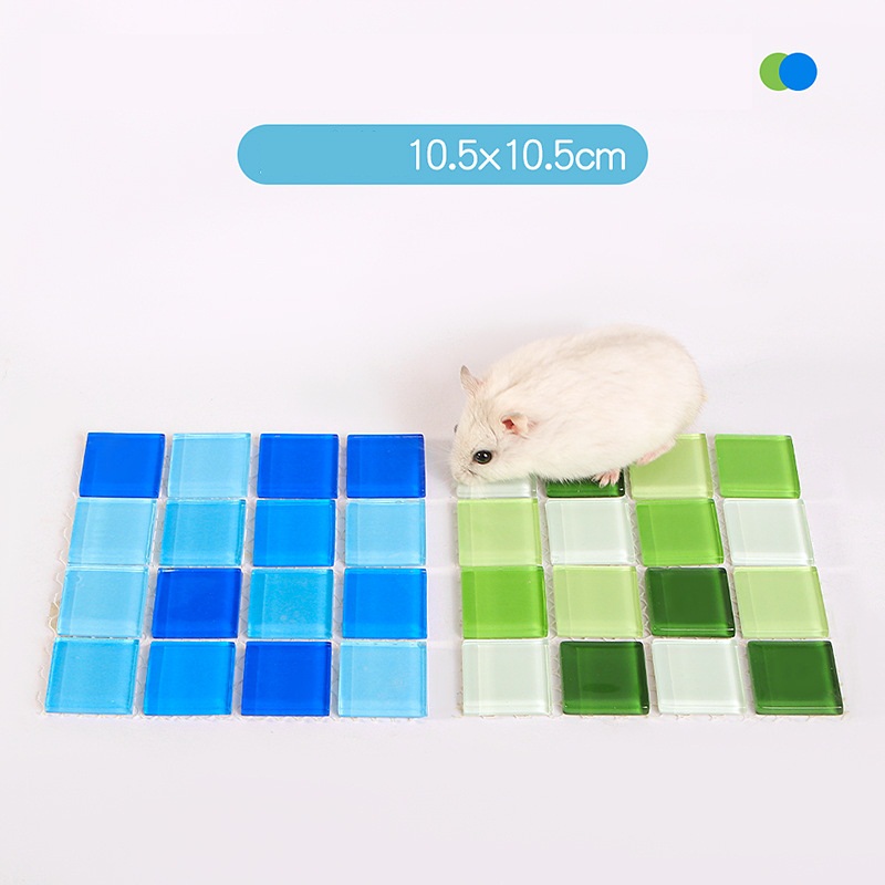 Thảm đá tản nhiệt làm mát cho hamster mẫu gạch óp thủy tinh