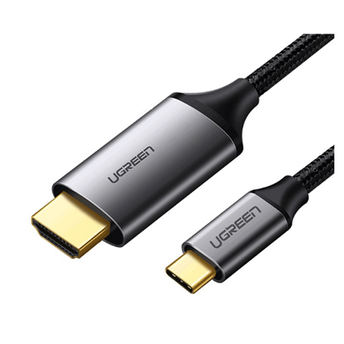 Cáp usb type c to hdmi dài 1,5m hỗ trợ 3d, 4k ugreen 50570