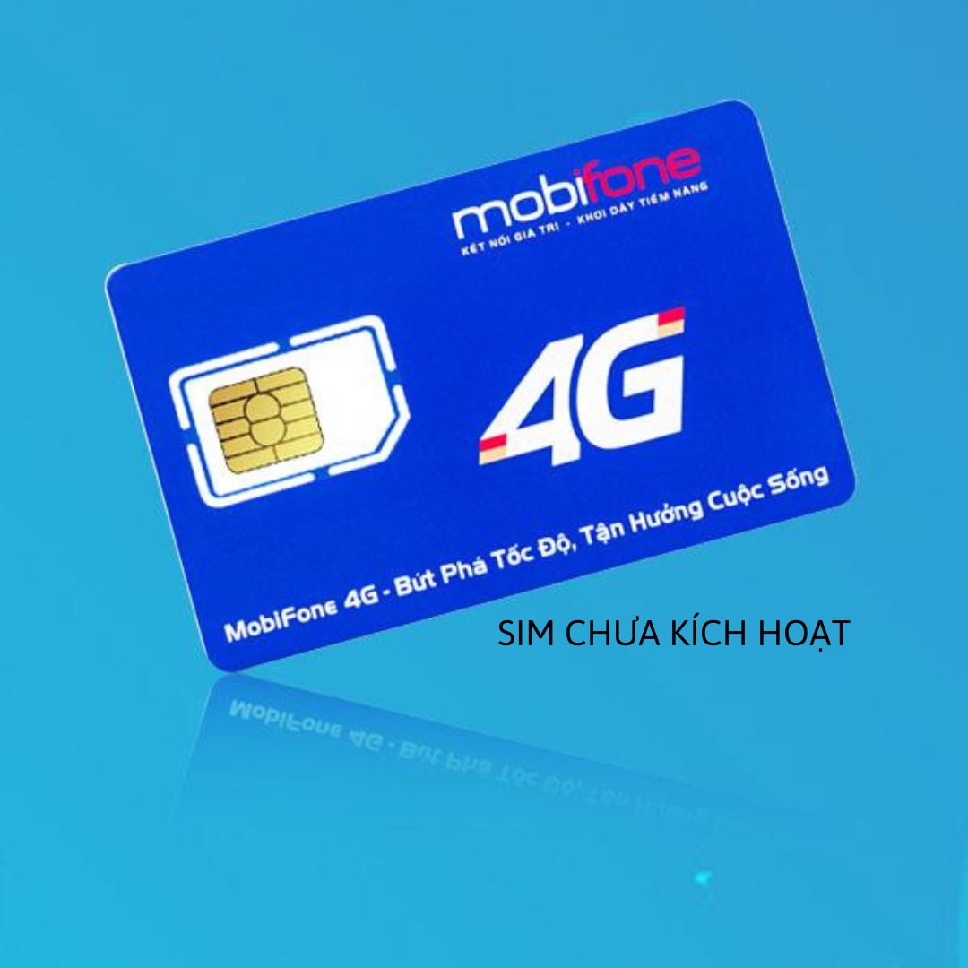 Freeship - chưa kích hoạt. sim mobifone sim 4g 150gb/tháng 2 tháng 2max90