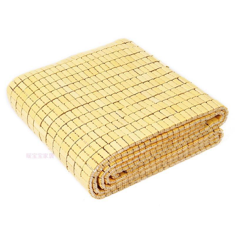 Chiếu trúc mắt to không viền màu vàng kích thước 120cm x 190cm