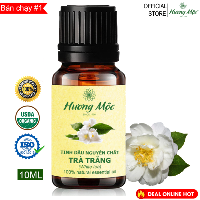 Tinh dầu Trà Trắng Hương Mộc 10ML | White Tea Essential Oil 10ML - Chất lượng cao - Có kiểm định