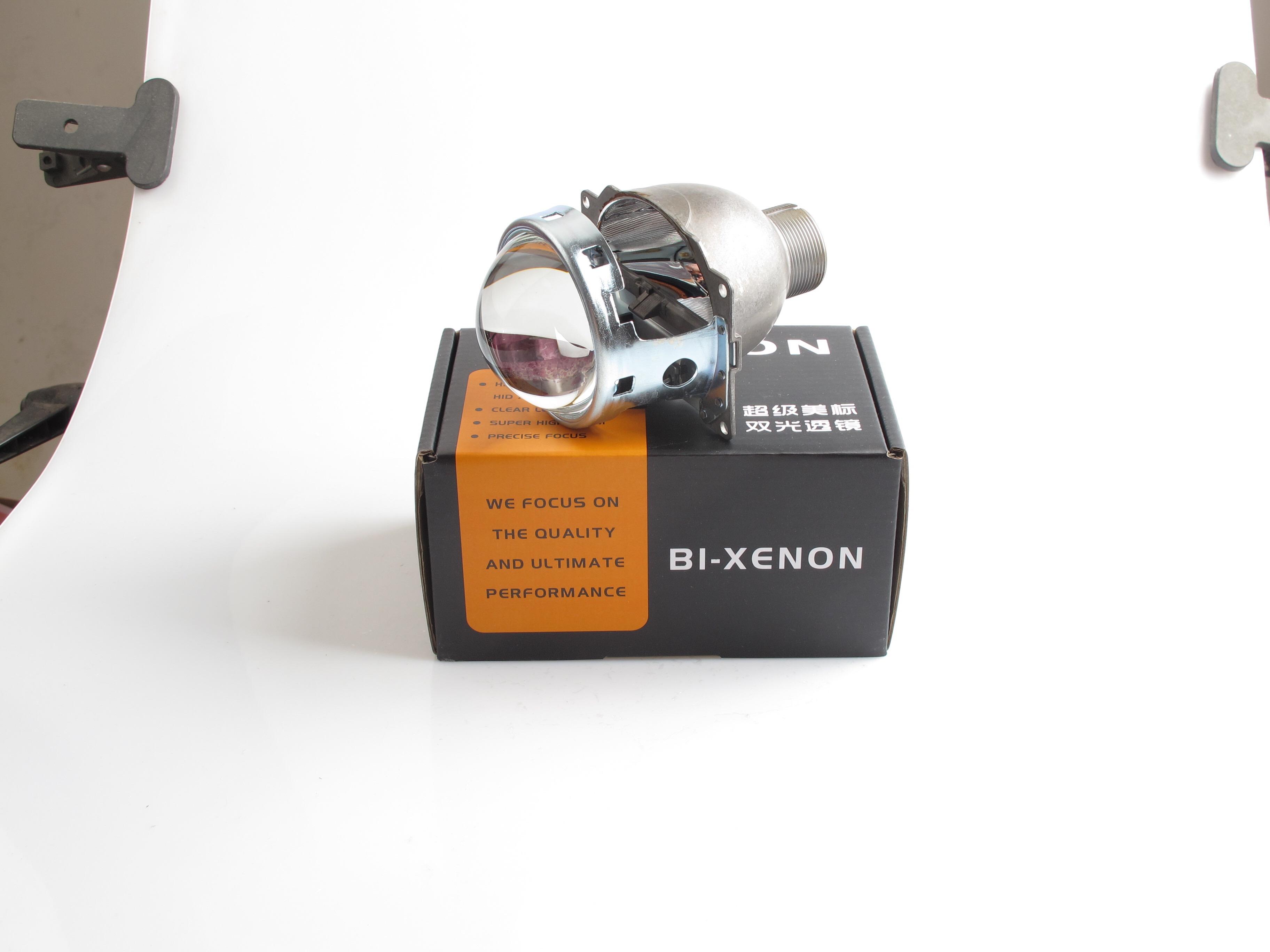 [HCM]1  bi-xenon Q5 H4 HID Projector Len 3inches bóng d2s/ d2r /d2h