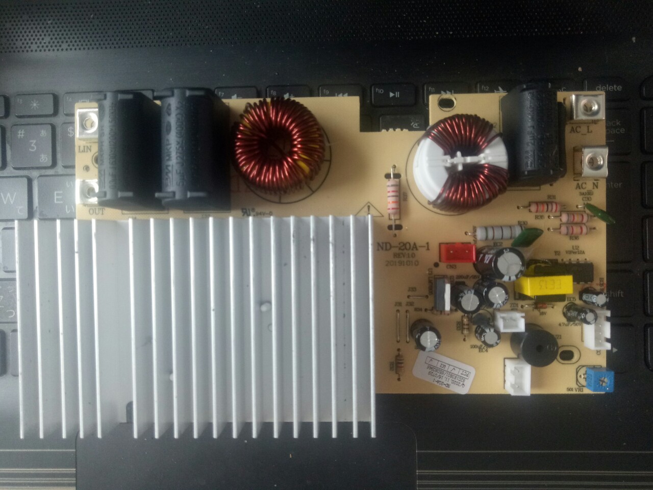 Mạch nguồn bếp từ arber mls-558