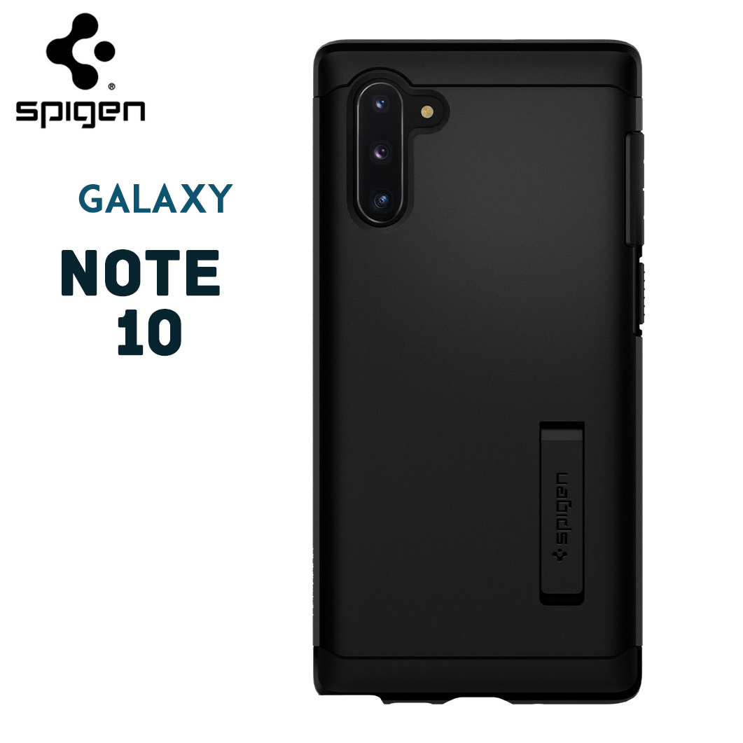 Ốp cho Samsung Galaxy Note 10 Slim Armor black - Chính hãng Spigen