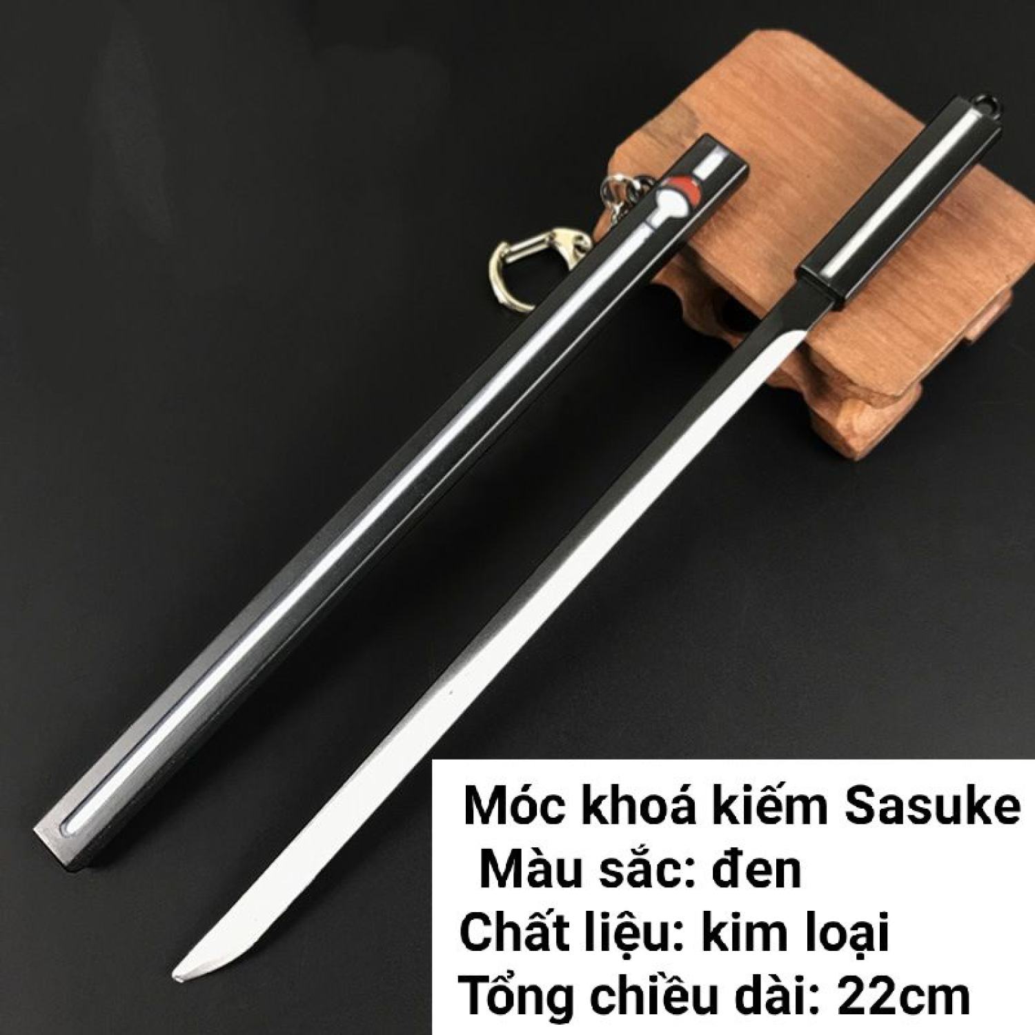 22cm Mô hình kiếm của Uchiha Sasuke trong Naruto bằng thép đặc cực kỳ đẹp  mắt  Lazadavn