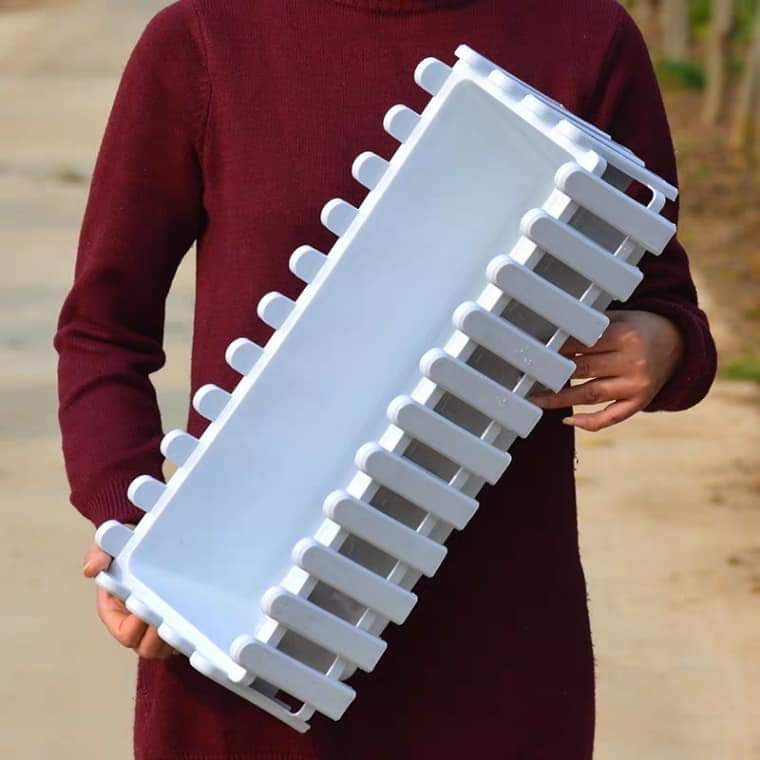 Chậu Hàng Rào Nhựa Size Lớn 44cm Bền Đẹp Hàng Việt Nam