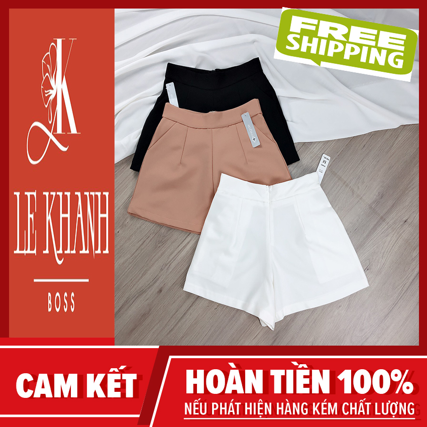 QUẦN SHORT VẢI TUYẾT MƯA HÌNH CHỤP THẬT, Le Khanh Boss 2