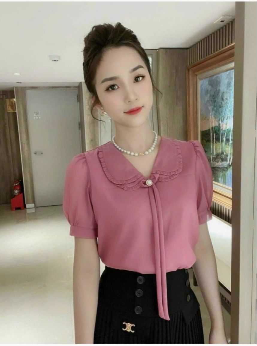 Áo kiểu xinh xắn phù hợp mọi lứa tuổi b24