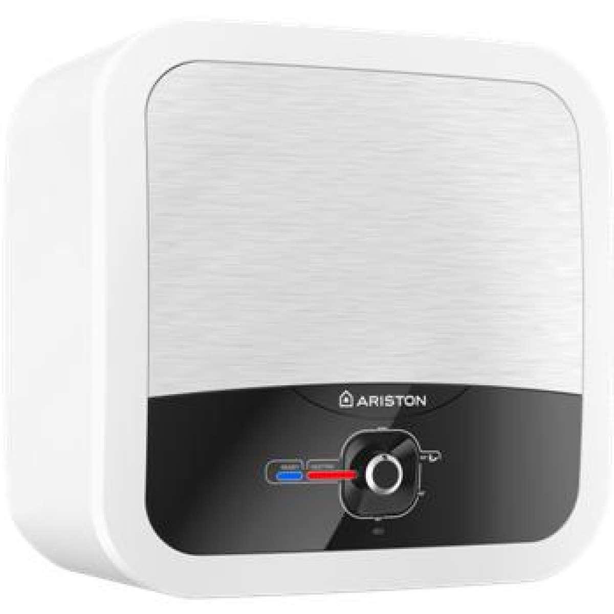 Bình nóng lạnh ariston an2 15rs ” 2 đèn, 15 lít” trắng đen