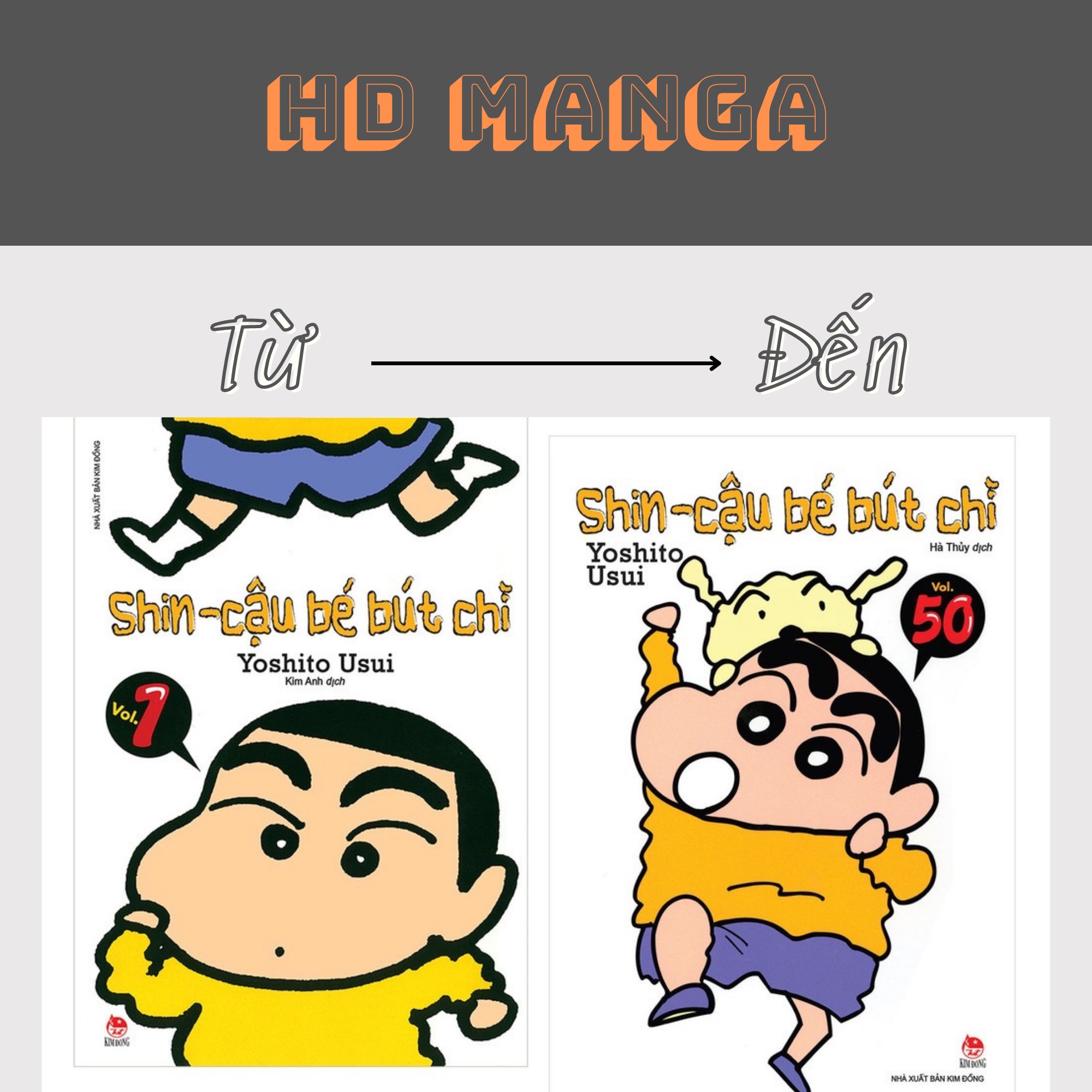 Truyện tranh - Shin cậu bé bút chì - Tập 1 - Tập 50 | Truyện tranh thiếu nhi