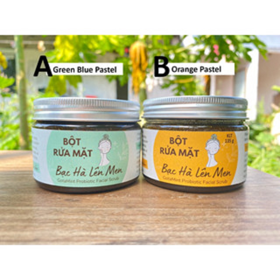 Bột Rửa Mặt Thảo Dược Tự nhiên Gotafarm - Kiềm dầu giảm mụn, dưỡng ẩm 135g