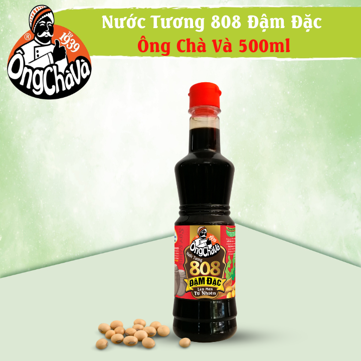 Mua nước tương 808 ông chà và chiết xuất rong biển 500ml