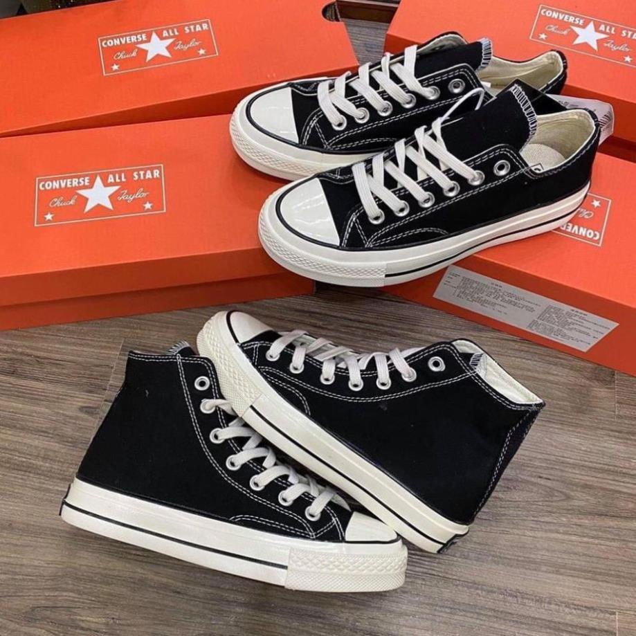 Giày thể thao cv classic màu đen ️full box bill️ giày sneaker cv basic nam nữ siêu hot dễ phối đồ 2021