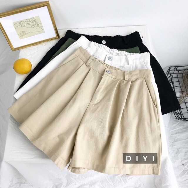 Quần short kaki ống rộng hot nhất