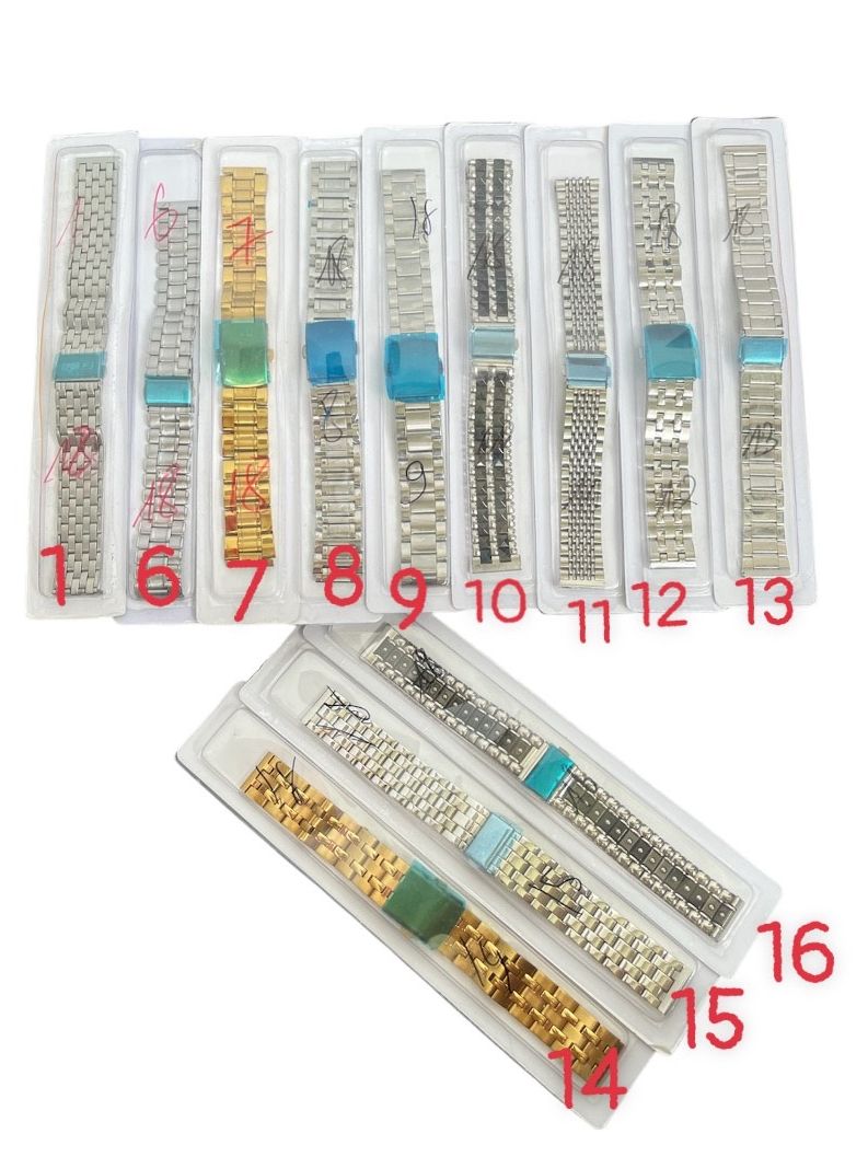Giá cực sốc dây đồng hồ thép inox đầu bằng size 18mm tặng kèm dụng cụ thay dây