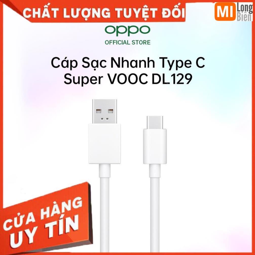Cáp sạc oppo type c super vooc dl129 - hàng chính hãng