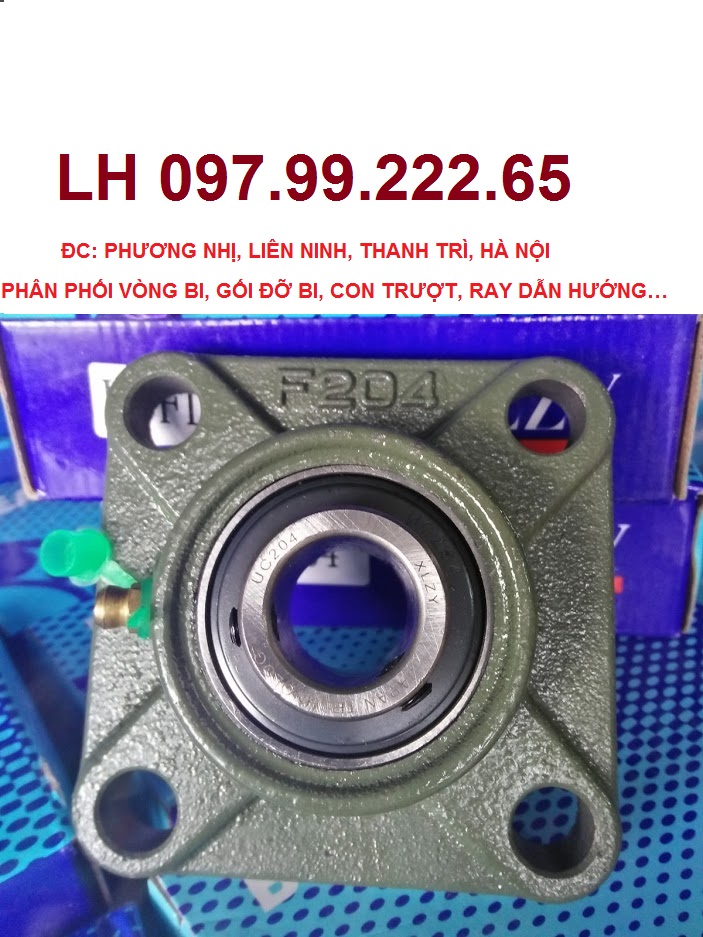 Gối đỡ vòng bi UCF 204 lắp trục 20mm