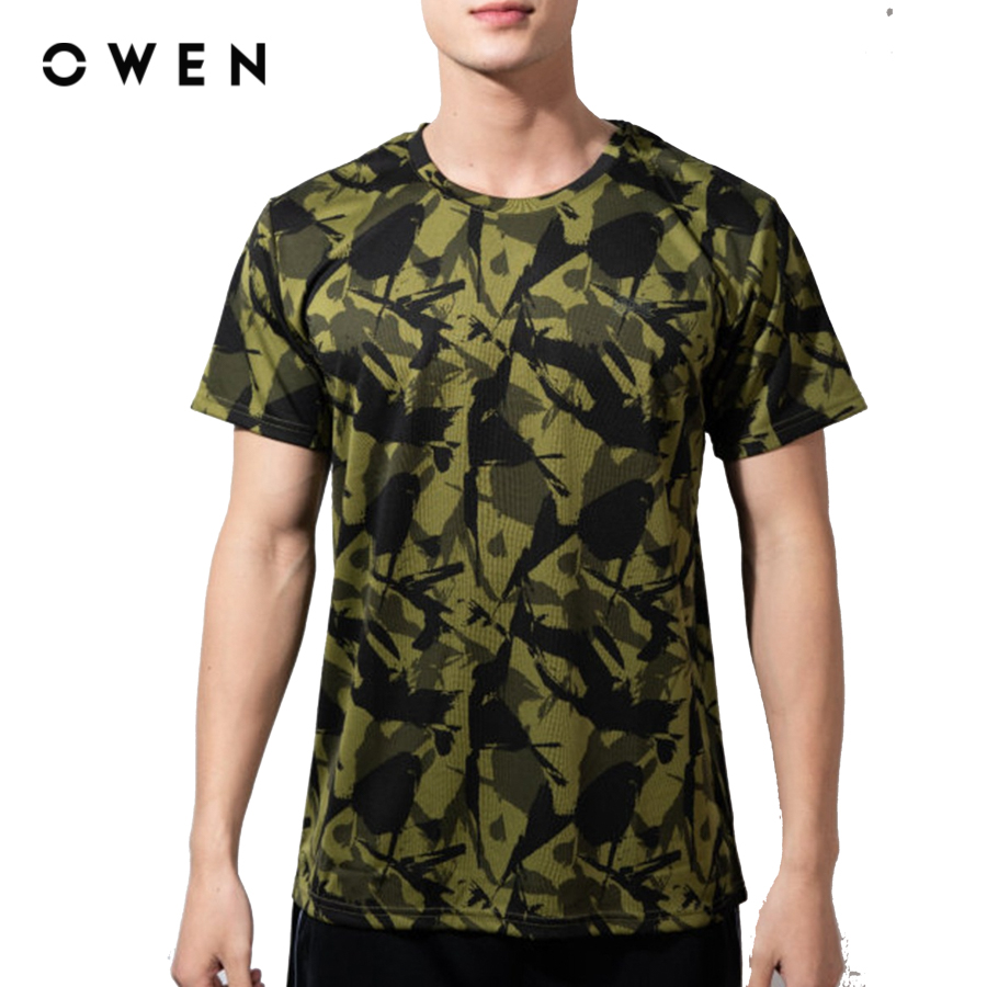 Owen - áo thun nam tshirt body fit tsn22504 chất liệu bamboo