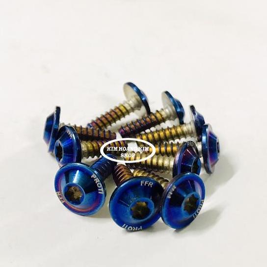 Bộ 10 con ốc Proti răng Thưa Xi Titan gắn dàn áo xe máy (Inox 100%),Sản Phẩm Chất Lượng, Ưu Đãi, Tốt  Dành Cho Bạn.