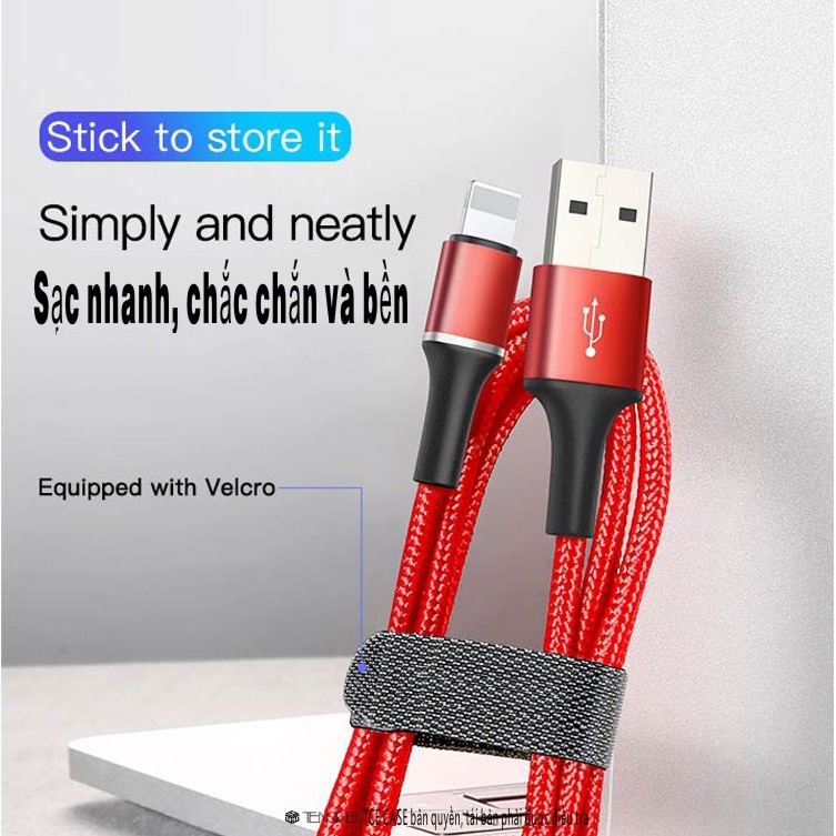 Cáp sạc iphone cáp sạc tai nghe bluetooth cho iphone / apads / airpods -tce case