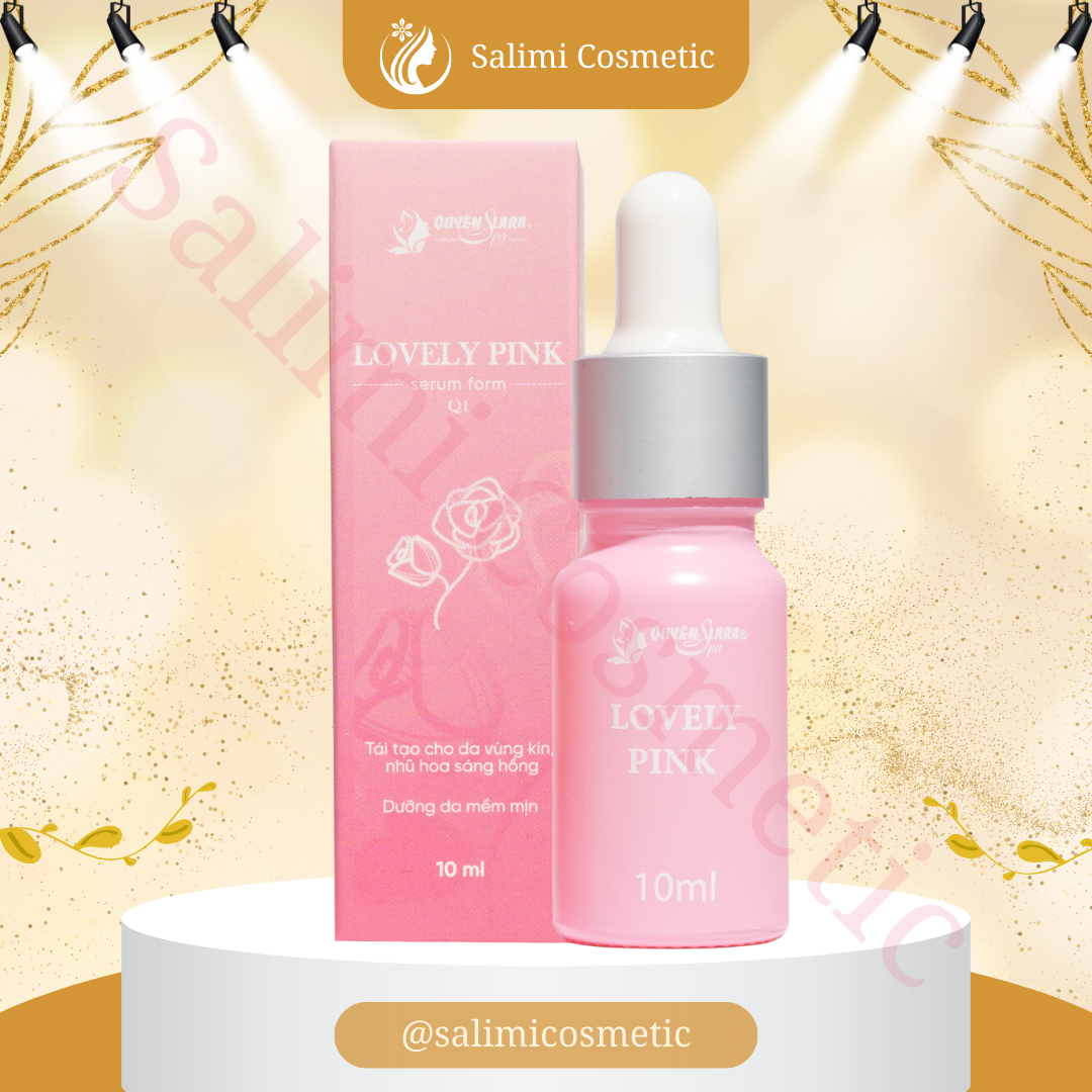 Serum Làm Hồng Nhũ Hoa & Bikini LOVELY PINK, Chăm Sóc Da Vùng Kín & Nhũ Hoa, Dưỡng Da Sáng Hồng