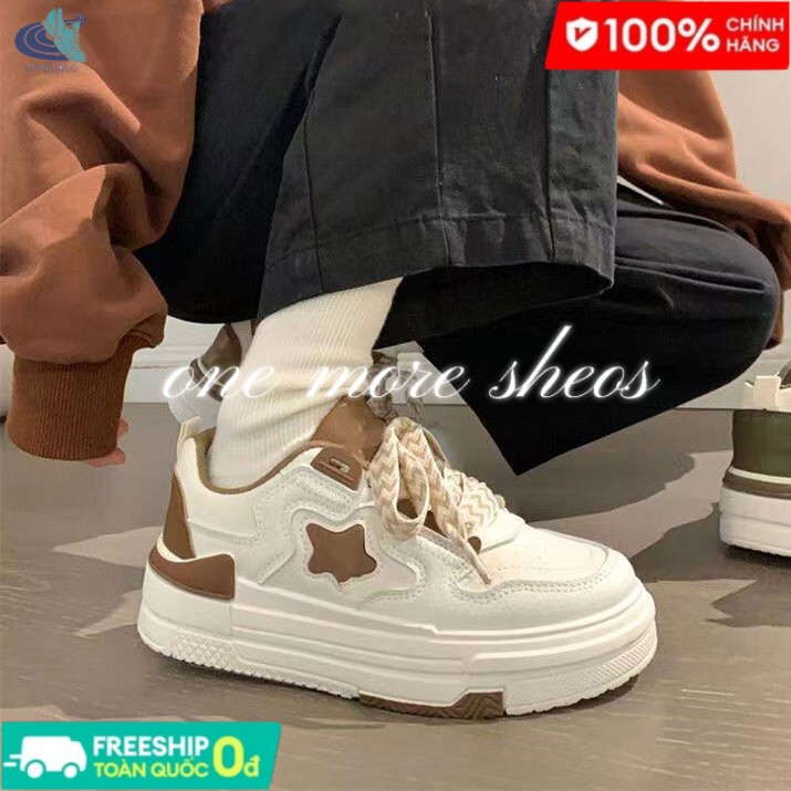 YUNGUANG Nước ngoài SAO trắng giày dép mới thoải mái và giải trí giày dép trẻ em giày thể thao cao cấp【Free Shipping Miễn phí vận chuyển 