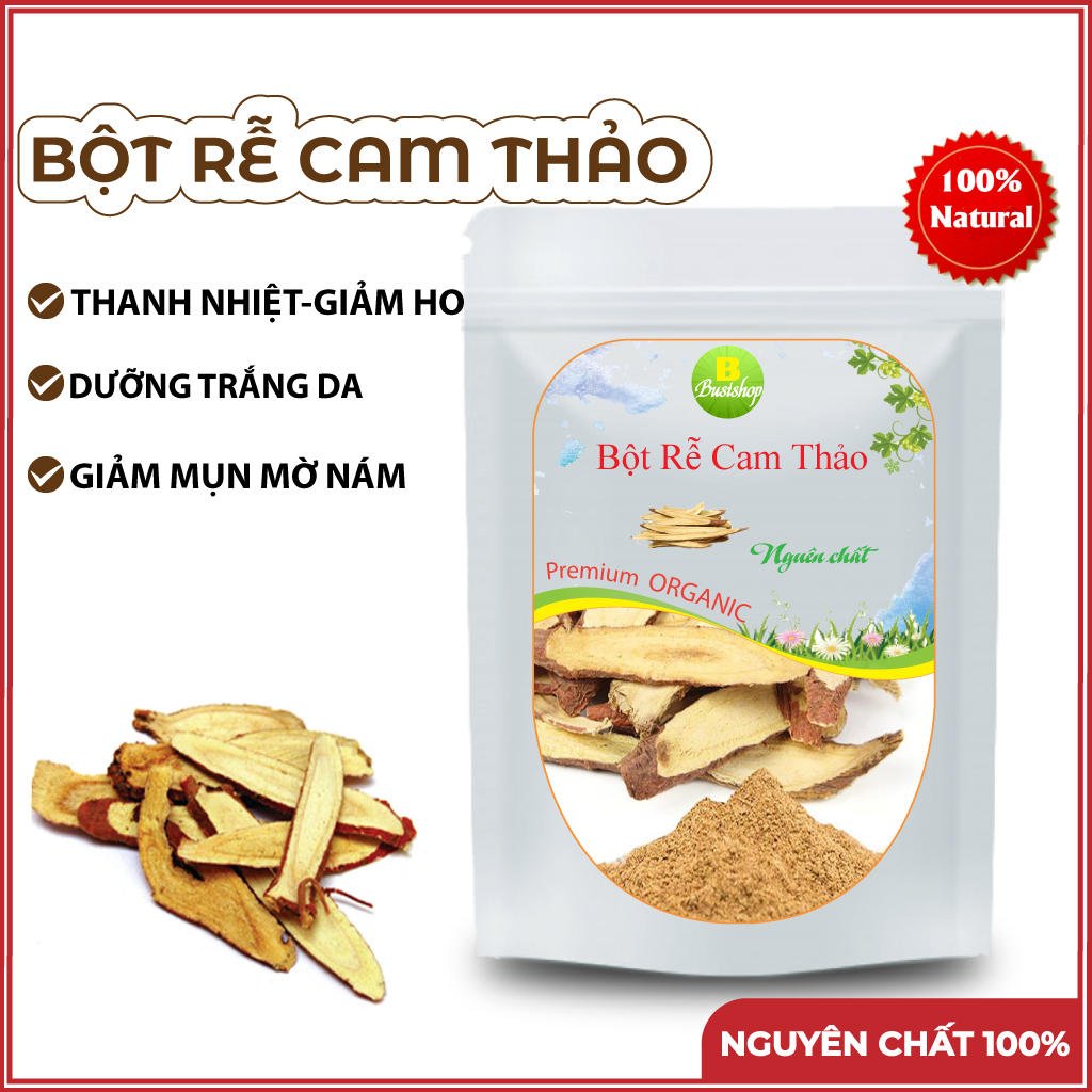 Bột Rễ Cam Thảo Nguyên Chất 100g