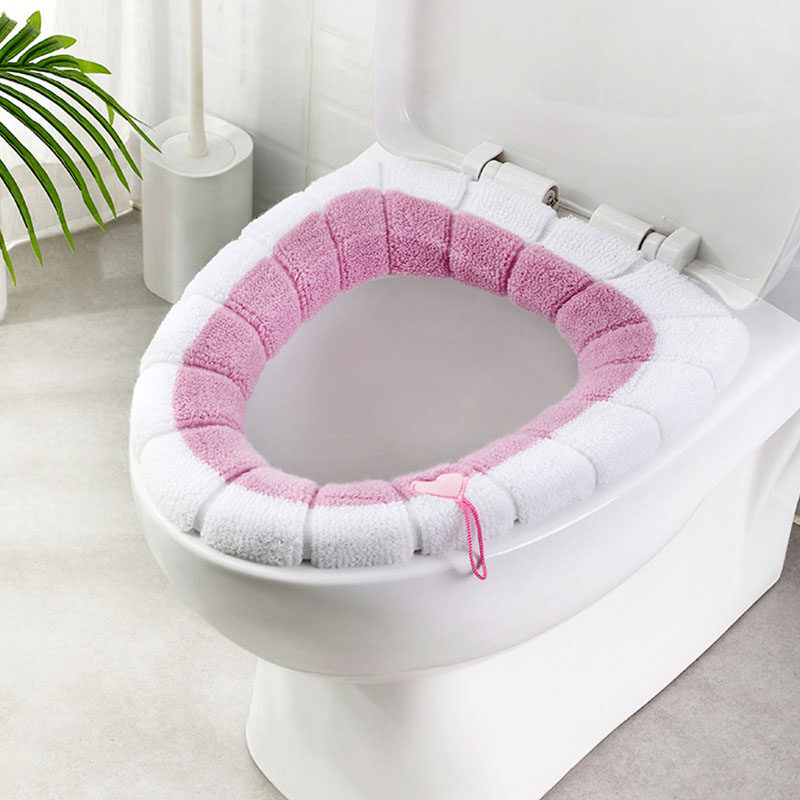 Miếng lót bồn cầu chống lạnh - đệm lót bệ ngồi toilet giữ ấm mùa đông