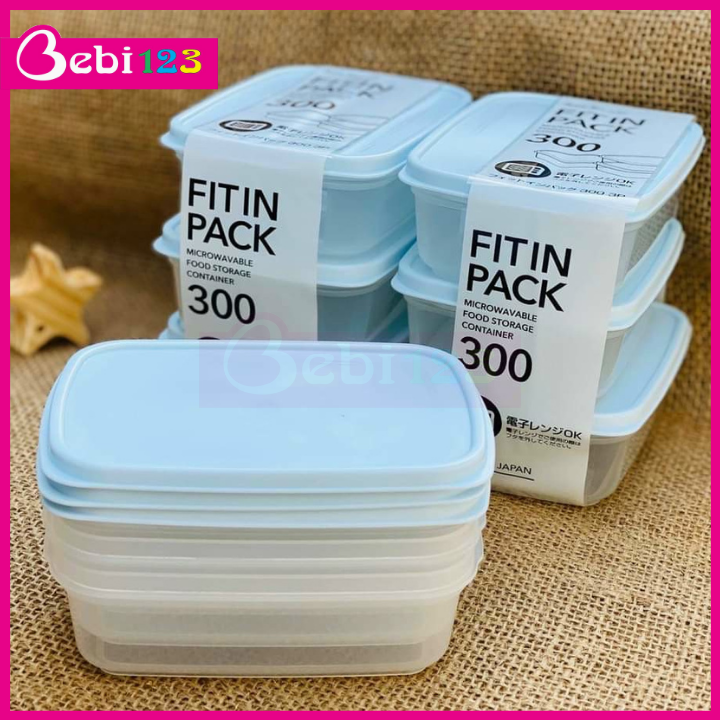 Khay trữ đông, trữ thực phẩm, trữ đồ ăn dặm Nhật Bản đủ size 150ml, 300ml, 600ml, 900ml, 1350ml, 2200ml